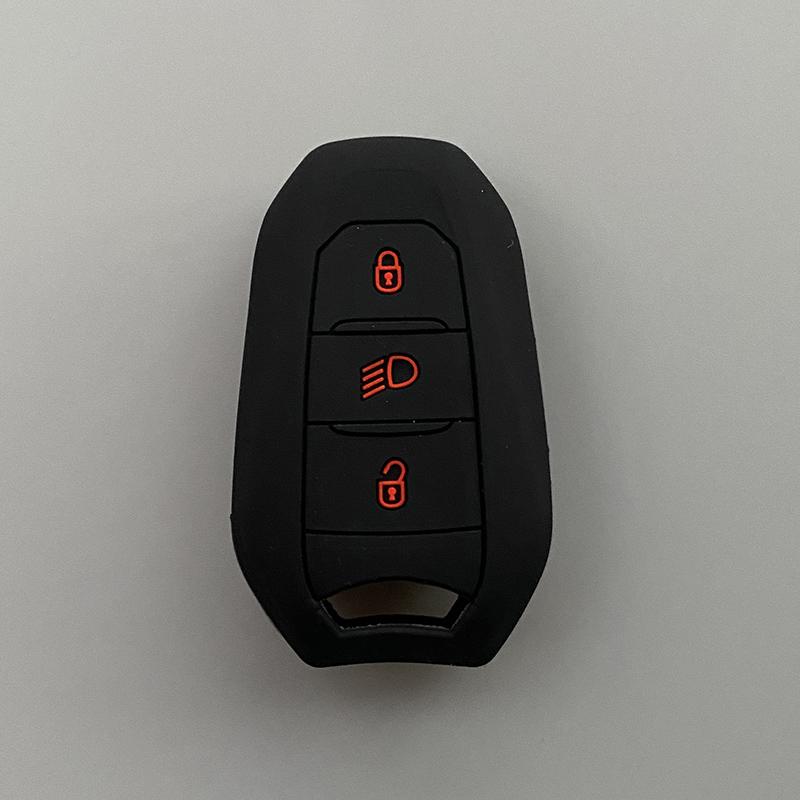 

Silicone Car Key Cover Case shell for Peugeot 2008 3008 5008 New 208 Traveller Expert for Citroen Spacetourer Jumpy Dispatch key