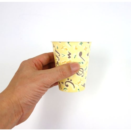 Cafe Melody Paper Cups, 7 Oz, SM-205D, Eco-Friendly Packaging, Insulated, 60 Cups (211ml)