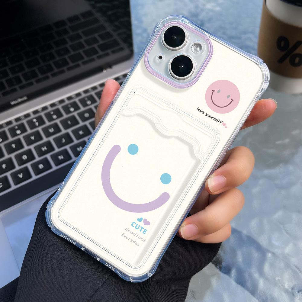 Card Phone Case for iPhone 17 16 15 Pro Max 17 16 15 Pro for Samsung S25 S24 S23 S22 Ultra S21 S20 FE A05s A25 A35 A55 for Xiaomi Redmi Note 12 Case