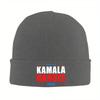 Neue Kamala Harris Madam Präsidentin Strickmütze Beanie Herbst Wintermütze Warme Hip Hop Kappe Für Unisex Damen