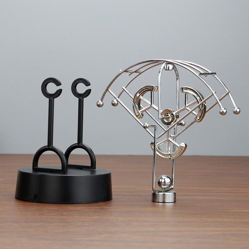 Perpetual Motion Newton Pendulum Balls Chaos Swing Ornament Child Education Toys