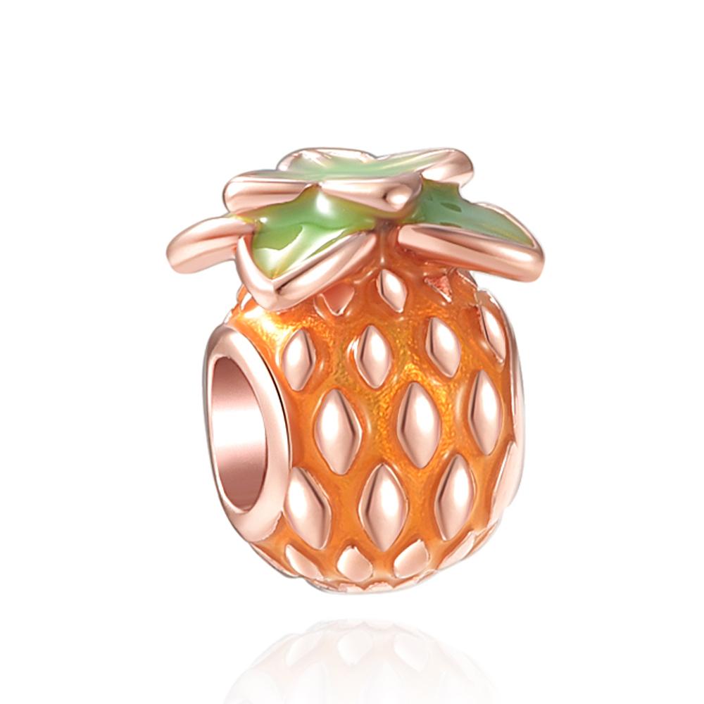 Newcopper French Fries Milk Cake Hamburger Charms Diy Dangle Bead Fit Original Pendant Bracelet Necklace Fashion Jewelry