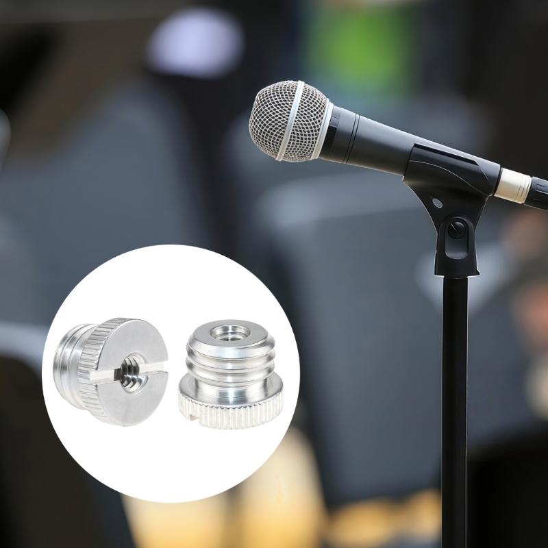 Aluminum Alloy 1/4 to 5/8in 3/8 to 5/8in Male Threaded Screw Mount Adpater Rustproof Converter Lasers Level Accessory