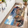 Flannel Kitchen Mat Kiki's Delivery Service Jiji Soft Area Rug Non Slip Floor Carpet Home Decoration