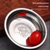 Ouluoti Thickened 304 Stainless Steel Round Shallow Plate