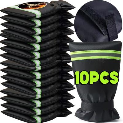 10pcs Faucet Cover Winter Outdoor Anti-Freeze Faucet Covers Pipe Insulation Frost Protective Cover Reusable Tap Protector