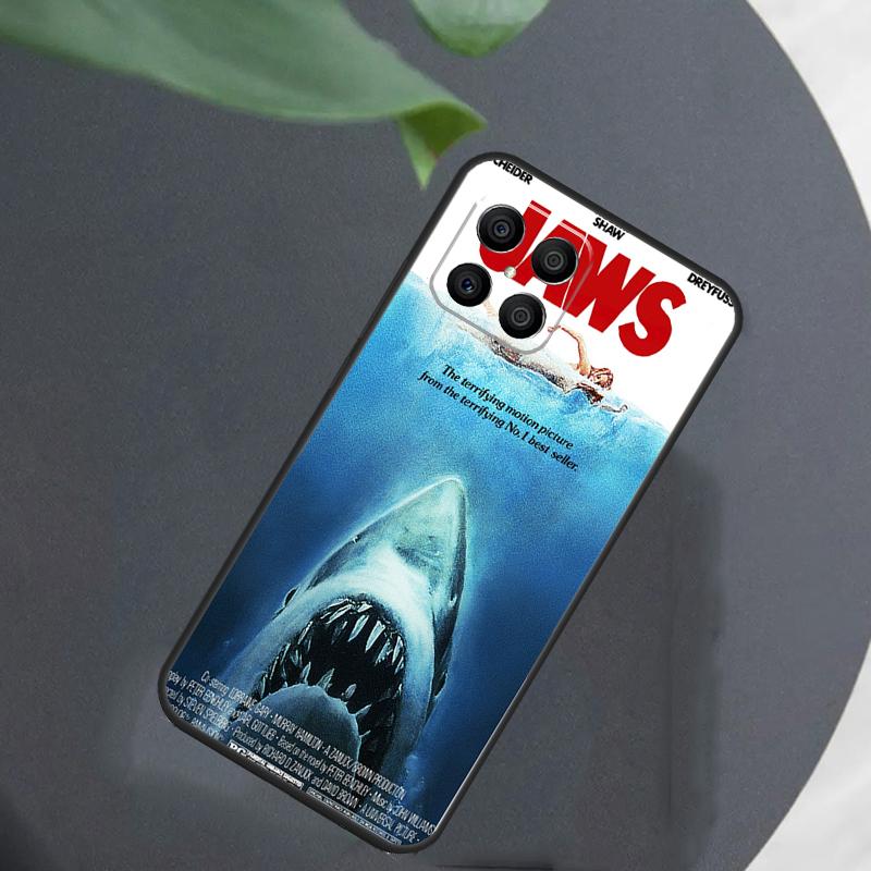 Jaws 1975 Movie Poster For Honor Magic 7 Lite 6 8 Case For Honor 200 400 Pro 90 70 50 X8c X8b X9a X9b X9c X9d Win RT