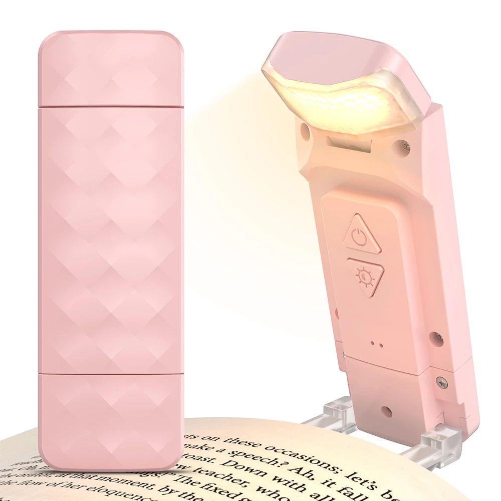 Eye Protection Clip On Book Light Rechargeable Clip Desk Light  Bookmark Read Accessories