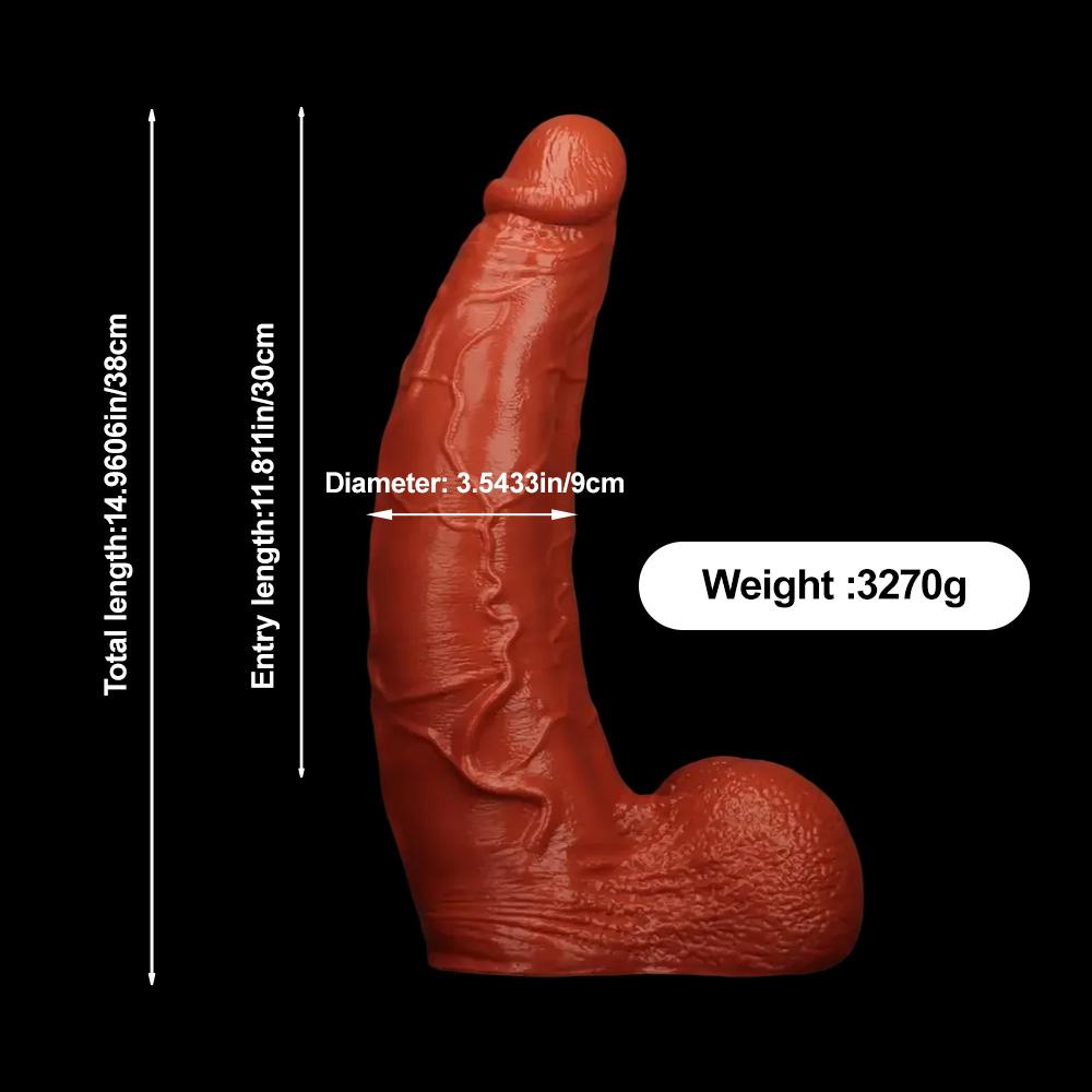 38cm Extra Large Realistic Dildo Anal Plug Expander Adult Sex Toy for Men and Women Fisting Big Dick