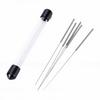2 Sets 0.4mm Hotend Replacement for Snapmaker U1 3D Printer 24V 48W Ceramic Heating Block Hot End Kit with Cleaning Needles Silicone Socks