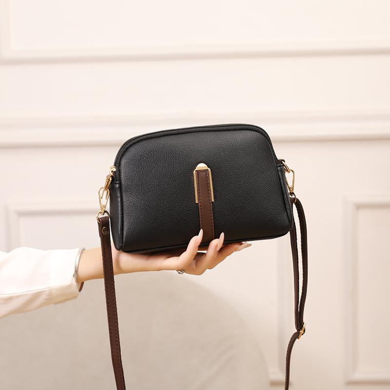 

Новая весенне-летняя сумка-ракушка Корейская версия Простая наплечная сумка Кошелек для монет Текстурная модная сумка кроссбоди