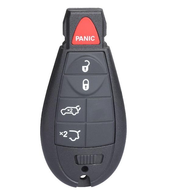 KEYECU Keyless go Remote Fobik for Dodge Caravan Chrysler Town & Country Jeep for Jeep Cherokee Fob 433MHz - M3N5WY783X IYZ-C01C