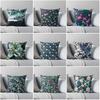 Pillow Case Cushion Covers Autumn 45X45Cm Nordic Dark Pattern 40X40Cm 50X50 60X60Cm Modern Living Room Sofa Bed Home Decoration