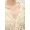 Autumn Water Lady Gentle V-Neck Knitted Cardigan