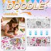 76x183cm Large Doodle Poster Paper for Kids Drawing Activities Suitable for Mother's Day and Children's Festival Creative Art Projects