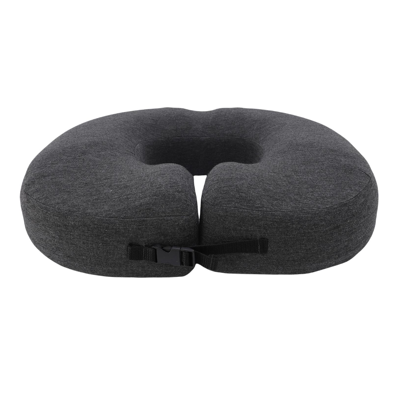 

Подушка-пончик с центральным отверстием, пена с памятью, нескользящая подушка-пончик для сидения для офиса, дома