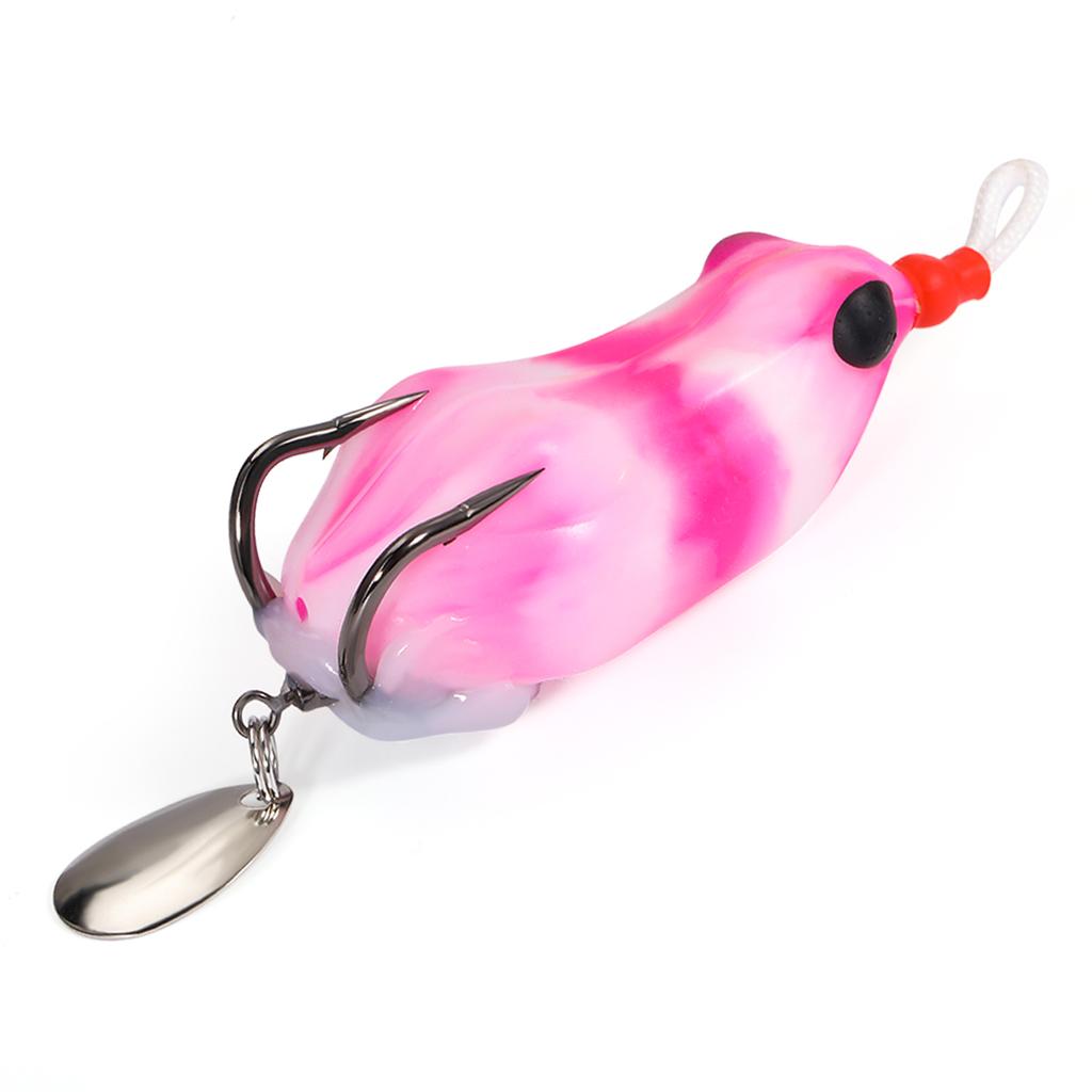 1Pcs Soft Frog Fishing Bait Soft Silicone Fishing Frog Lure Floating Frog Bait