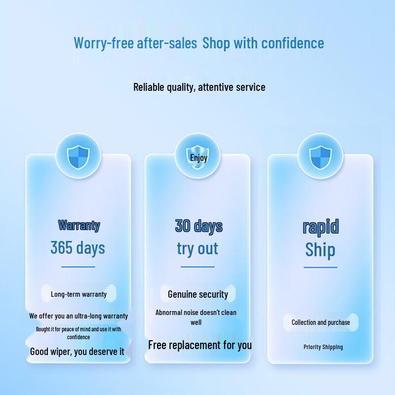 Changan CS75 Frameless Front Wiper Blade with Eleven-Layer Silent Rubber Strip