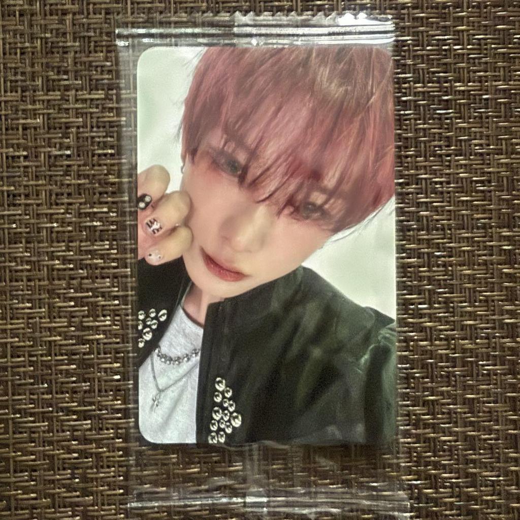 [USED] &TEAM Gekkoro Ktown4u Korean Autograph Session Trading Card HARUA Harua