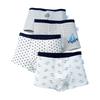 Langsha Boys' Cotton Boxer Briefs - Navigator 4-Pack