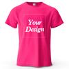 Custom T shirt Customized tshirt Personalized Tee Shirt Diy Print Your Photo Brand Logo Text Men Women 100 Cotton Premium Gift