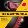 4X 6LED Red Side Marker Lights Light Clearance Trailer RV Truck Waterproof