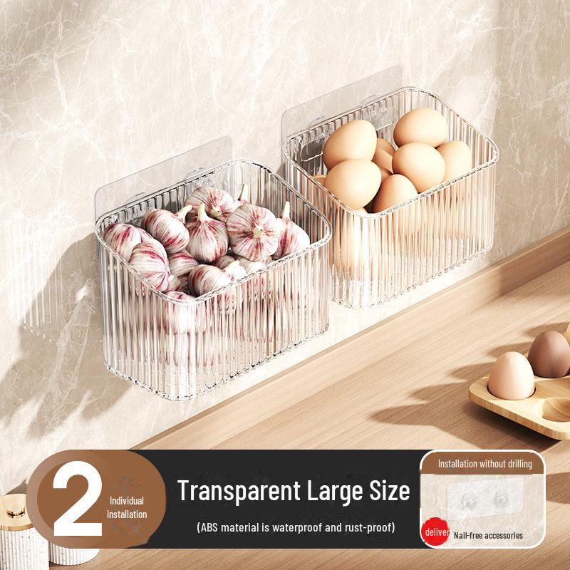 

Настенная многофункциональная корзина для хранения вещей для кухни и ванной комнаты