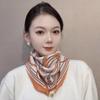 Spring & Autumn Influencer Silk Scarf: Trendy, Versatile, Elegant Style for Ladies