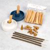 Gift Set - Ceramic Stand Natural Palo Santo Incense from Peru