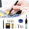 Multifunction Gas Soldering Iron Gas Blow Soldering Iron Soldering Pen for Circuit Board Maintenance Computer Repair