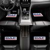 DAF pattern  Black Car Floor Mats Full Coverage All-Season Car Mats, XPE Non-Slip And Wear-Resistant Mats Suitable for SUV Interiors, Textured Car Car