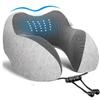 U Shaped Travel Pillow Memory Foam Neck Pillows Soft  Massage Neck Pillow Sleeping Airplane Cervical Pillow