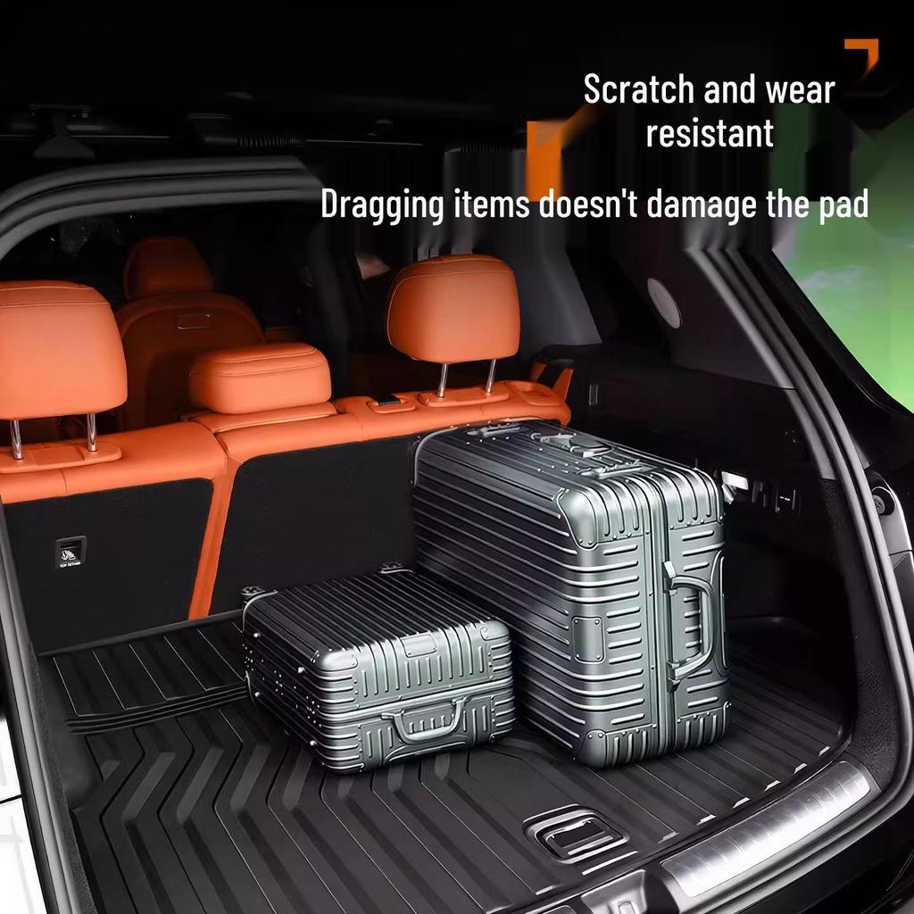 AITO M9/M7 Trunk Mat: TPE Waterproof, Wear-Resistant Protection for Car Interior