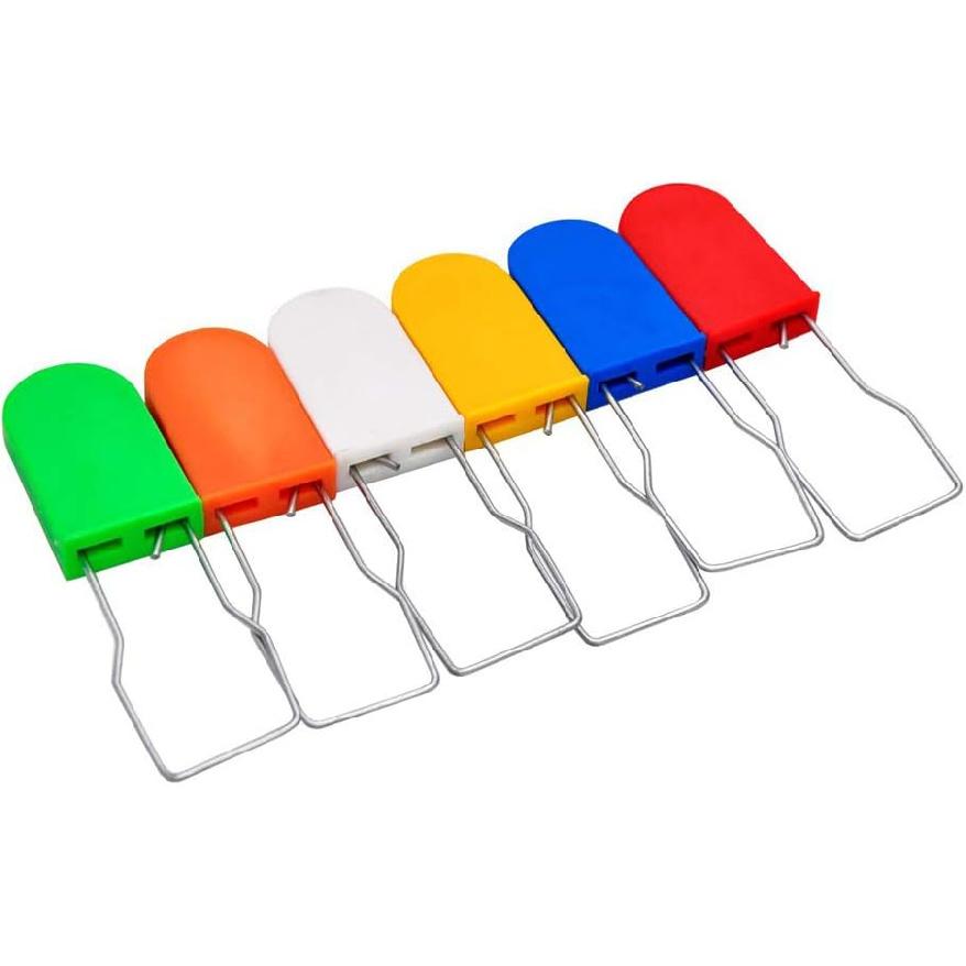 

Пластиковые пломбы-задвижки с проволокой, защитные пломбы, упаковка 100 шт.