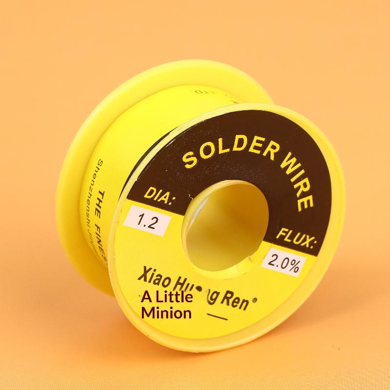 1Roll 50G Solder Wire Tin No-Clean Rosin Core 0.5-1.2Mm Welding Soldering Iron Reel Flux 2% Electronic Soldering Wire Roll