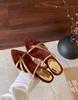 French design pointed toes cool slippers female 2025 new fairy style temperament word with cool slippers