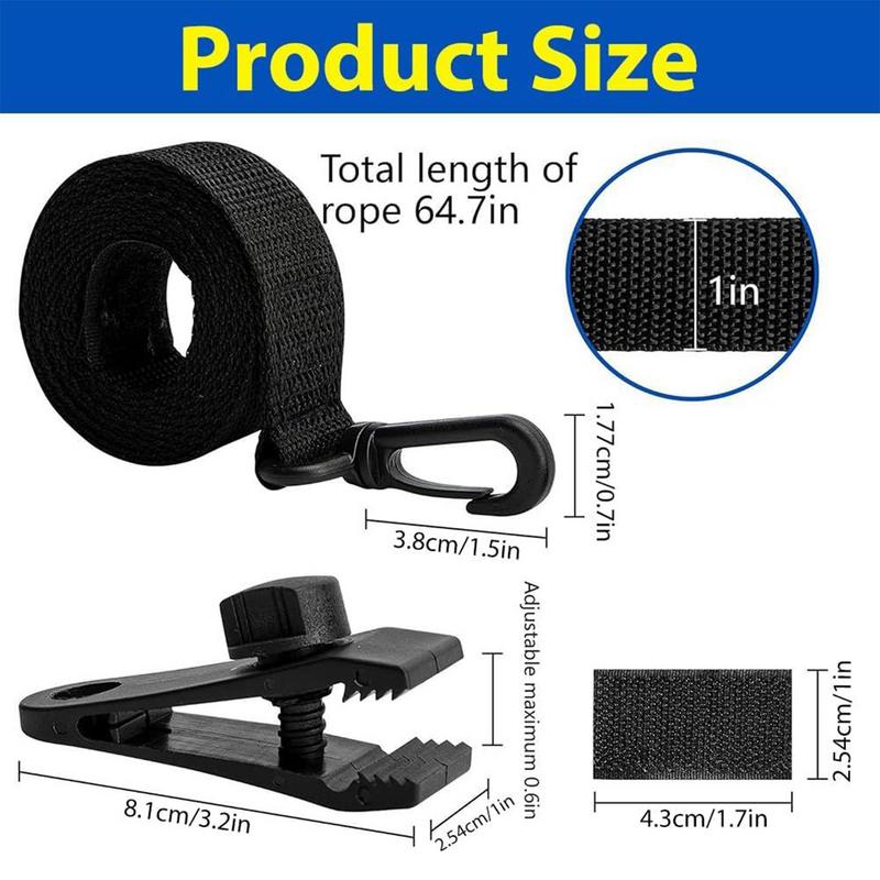 24Pcs Solar Cover Reel Straps Solar Cover Attachment Kit Straps Solar Cover Reel Attachment Kit for Inground Swimming Pool