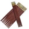 High-End Non-Slip Red Sandalwood Chopsticks - Solid Wood, Anti-Mold, Heat Resistant (2025 Model)