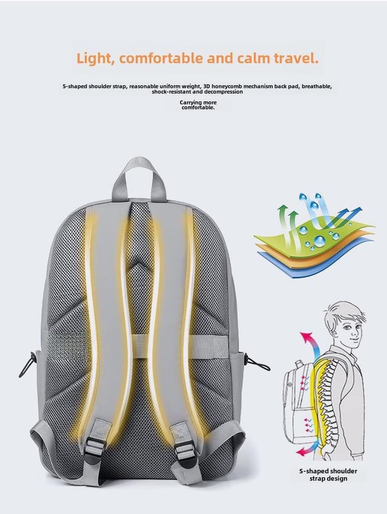 Trendy Large-Capacity Backpack for Students & Travel