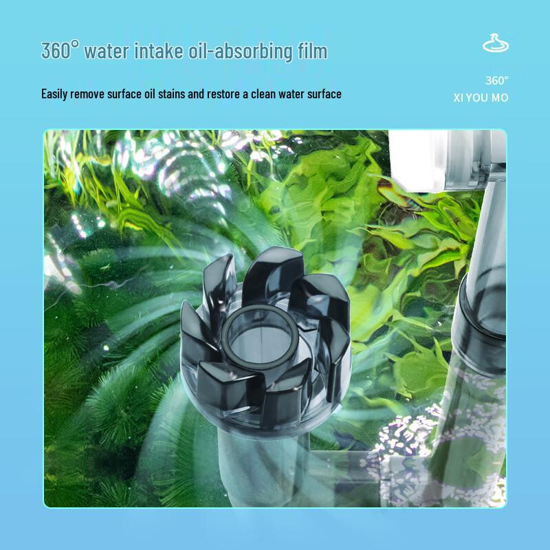 JINGYE JY-W255 Wiszący Filtr Wodospadowy do Akwarium