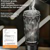 Copo Liquidificador Elétrico Portátil de 700ML Copo Liquidificador Portátil para Leite em Pó Proteína em Pó Liquidificador Copo Misturador Automático Viagem Exterior Esporte Academia
