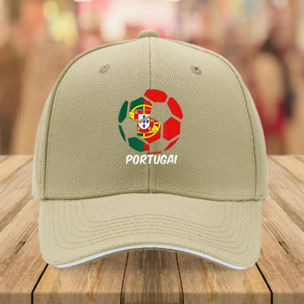 Portugal Soccer Football Fan Baseball Cap Adult Breathable Adjustable Casual Summer Hat
