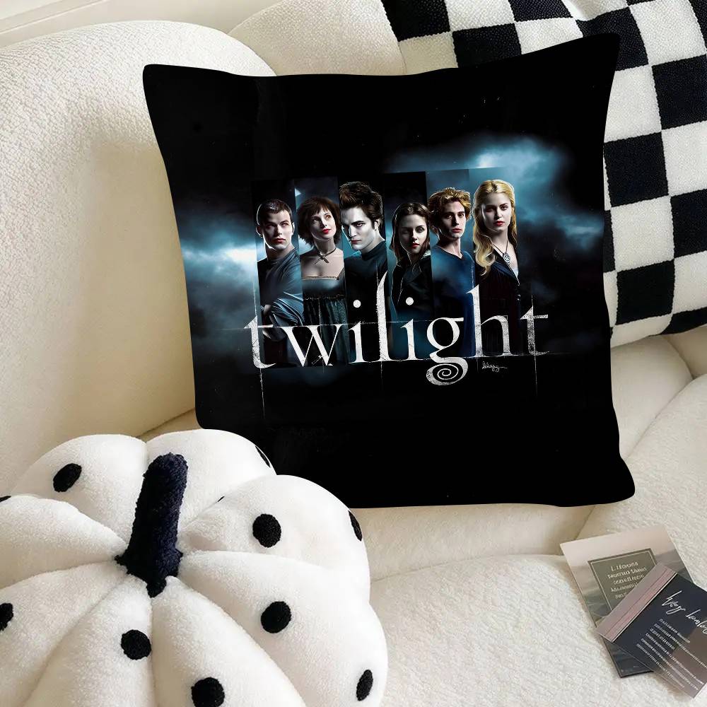 The Twilight Saga Edward Cullen Pillow Case Fashion Square Pillowcase Bedroom Sofa Room Ins Decoration Leisure