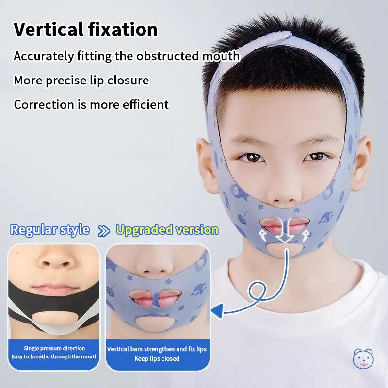 Open Mouth Breathing Correction Chin Strap Anti Snoring Belt Mouth-Sealing Gifts For Women Men Better Breath Health Care