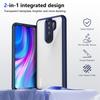 Pro Xiaomi Redmi Note 8 Pro Pouzdro Pokovený Nárazník Nárazuvzdorný Průhledný Zadní Kryt Tvrdé Matné Pouzdro na Telefon pro Xiaomi Redmi Note 8 Pro