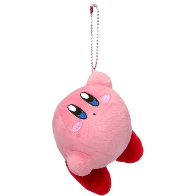 Sanei Boeki Kirby ALL STAR COLLECTION Hanging (Mascot) W10×D10×H7.5cm Plush Mascot KPM03