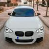 2Pcs Front Bumper Lip Splitter Body Kit For BMW 1 Series F20 F21 M135i Pre LCI M-Sport 2012-2015 Splitter Sport Exterior Tuning