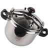 Household Stainless Steel Pressure Cooker Canner Explosion Proof Double Bottom Pressure Cooker for