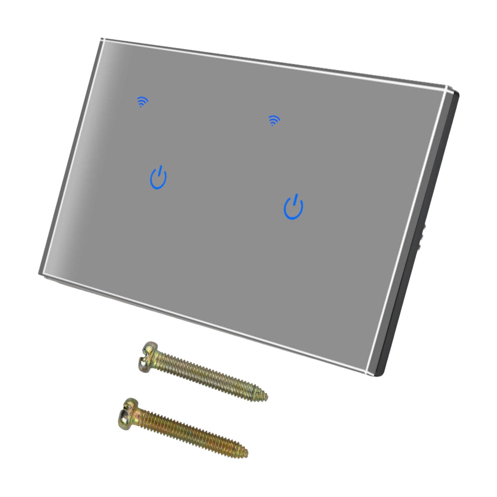 Smart Home Switch Smart Switch Panel Energy-Saving Control LED Indicator On Smart Home Experience For Alexa For Google Home