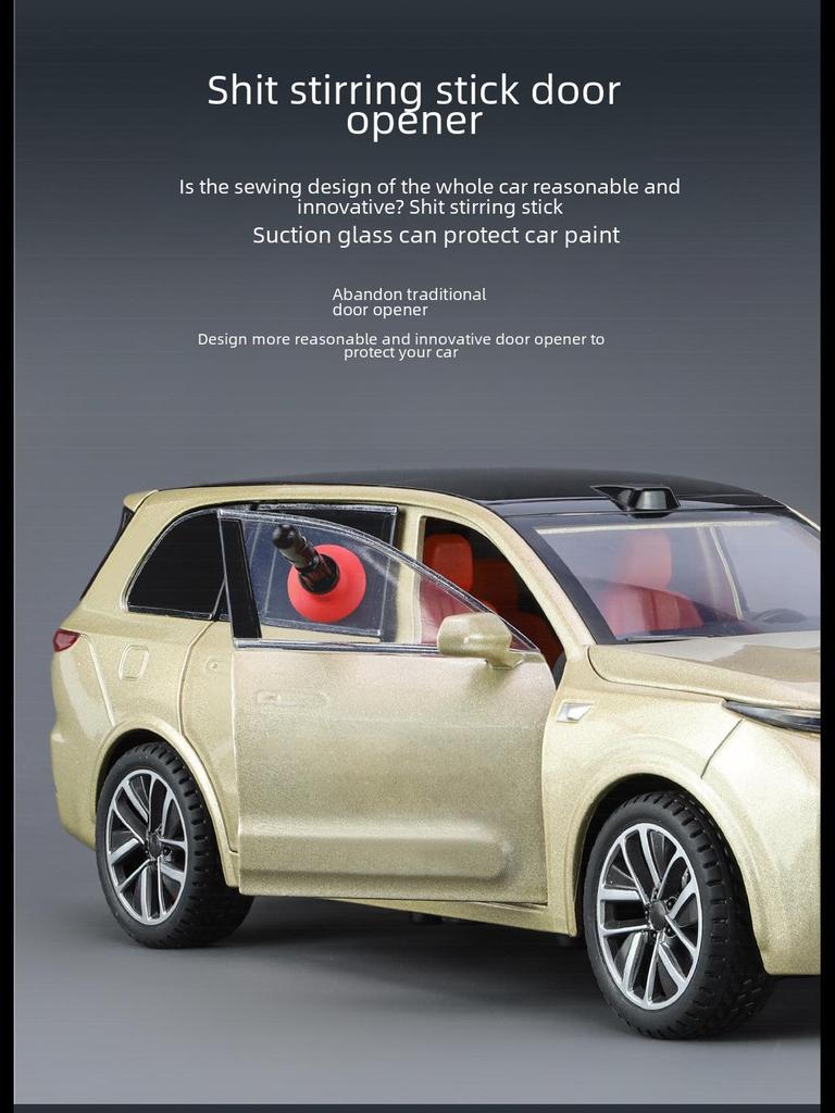 1/24 Scale L9 Alloy Off-Road Vehicle Model with Sound and Light Features